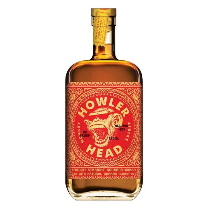 Howler Head Banana Infused Bourbon Whiskey 750ml