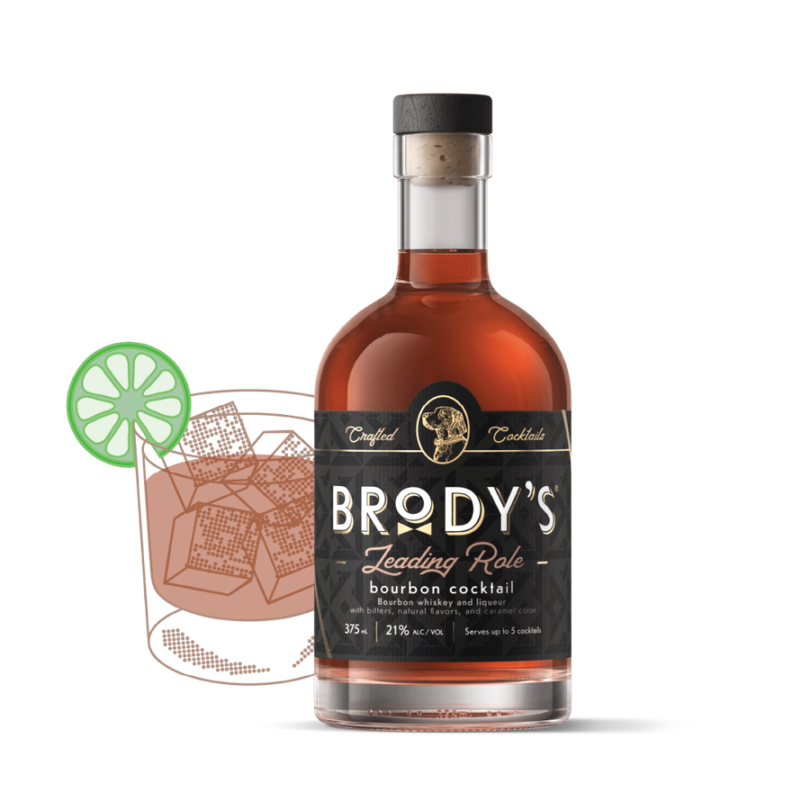 Brodys Leading Role Bourbon 375ml
