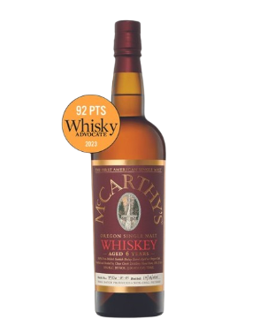 McCarthy's Oregon Single Malt Whiskey 6 year 750 ml
