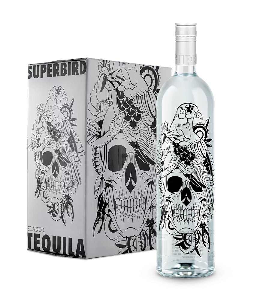 Superbird Blanco tequila 750 ml