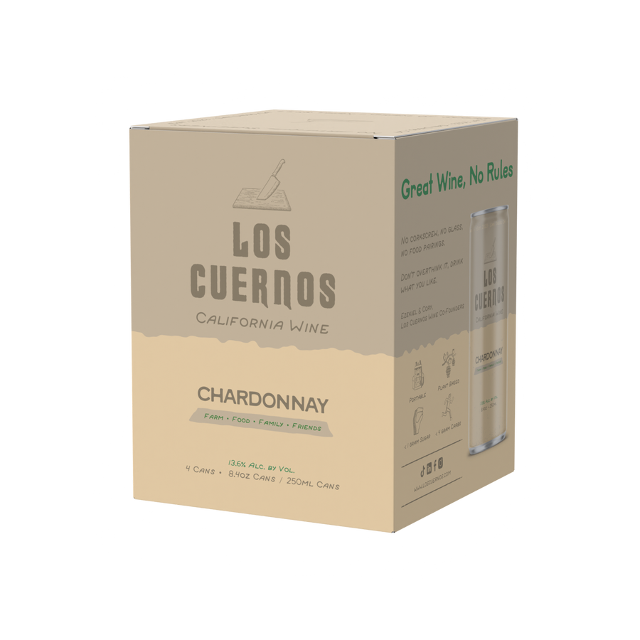 Los Cuernos Chardonnay 4pk