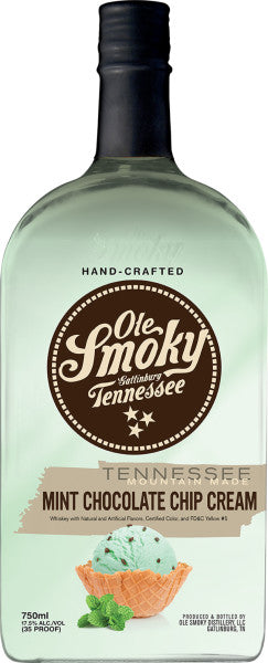 Ole Smoky Mint Chocolate Chip Cream 750 ML
