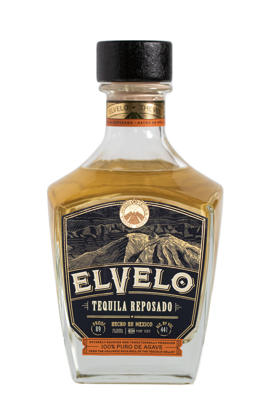 Elvelo Tequila Reposado 1000 ml