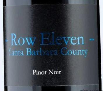 Row Eleven Row Eleven Santa Barbara County Pinot Noir 2020 750ml