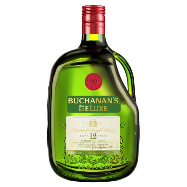 Buchanans 12 Years Old Deluxe Blended Scotch Whisky 12 year 1.75 L