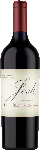 josh cellars cabernet original 3JMS bottle label and packaging preserved