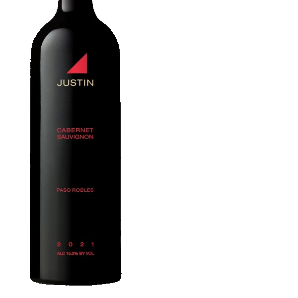 justin cabernet original 3JMS bottle label and packaging preserved