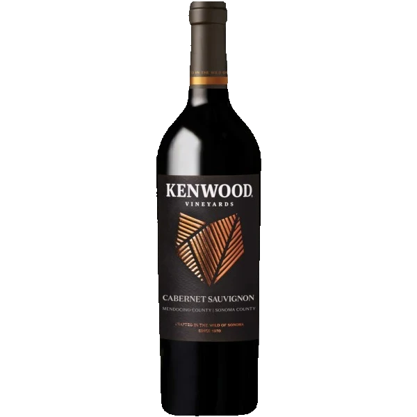 kenwood cabernet original 3JMS bottle label and packaging preserved