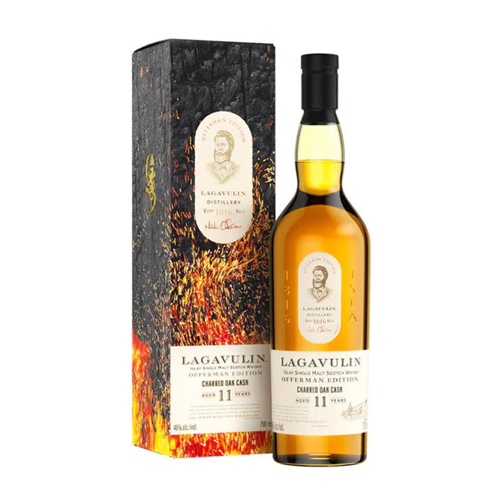 Lagavulin 11 Years Offerman Edition Charred Oak Cask Scotch Whisky 750ml