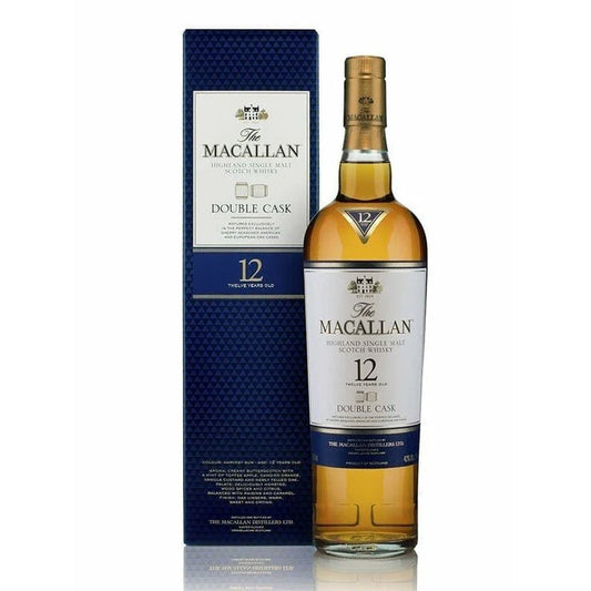 The Macallan 12 Years Double Cask Scotch 750ml