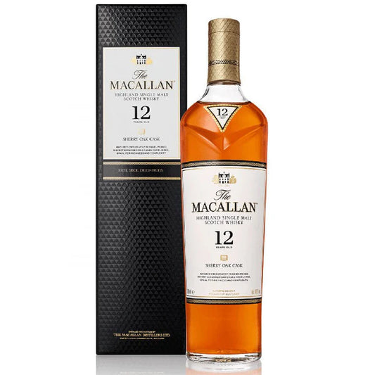 The Macallan 12 Years Sherry Oak Scotch 750ml