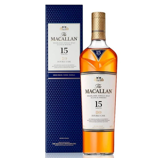 The Macallan 15 Year Double Cask Scotch Whisky 750ml