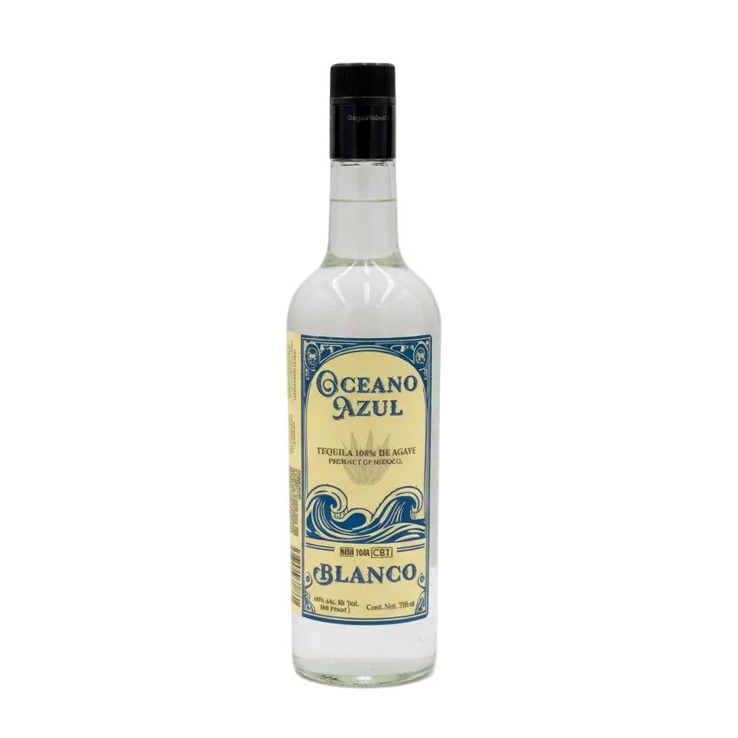 Oceano Azul Blanco Tequila 750ml — exact original bottle photograph from manufacturer website