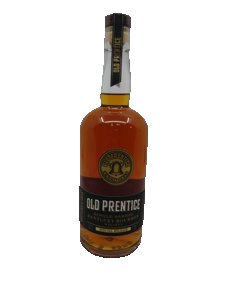 Old Prentice Single Barrel original bottle image with surrounding background removed
