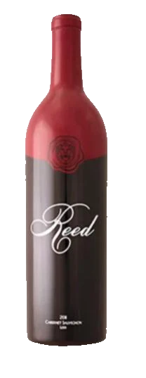 Reed Cellars Lodi Cabernet Sauvignon 2011 exact original bottle with clean transparent background