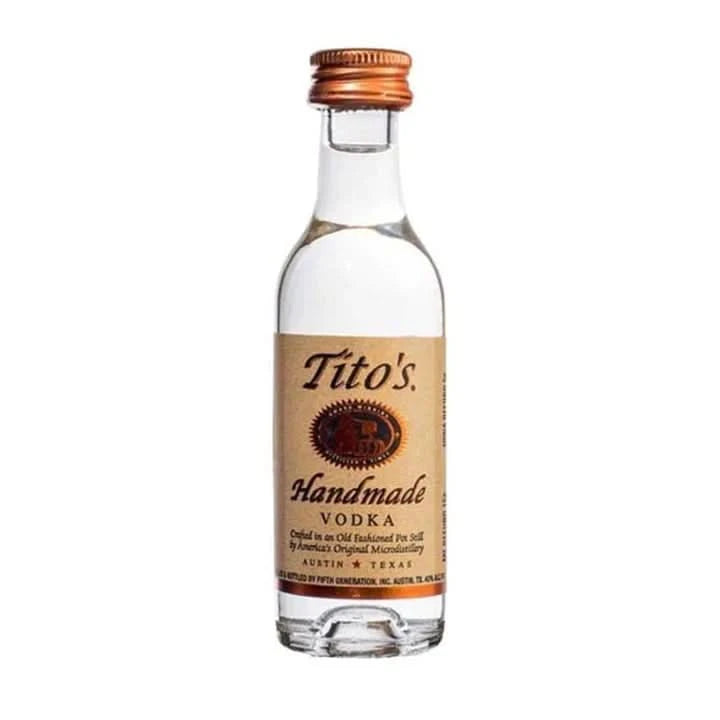 Tito's Handmade Vodka Mini Shot 50ml