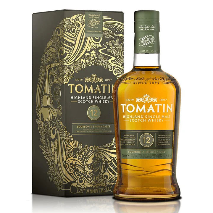 Tomatin 12 Year Old Scotch Whiskey 750ml