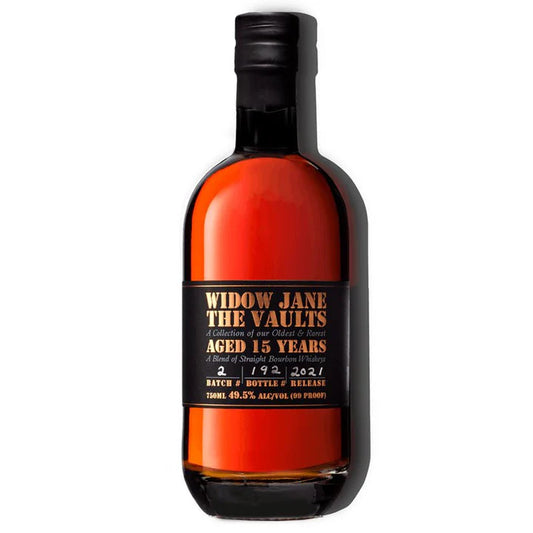 Widow Jane The Vaults 15 Years Bourbon Whiskey 750ml